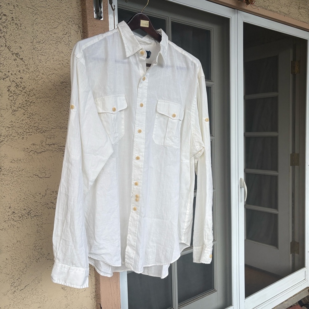 Polo by Ralph Lauren Cream Dress Shirt